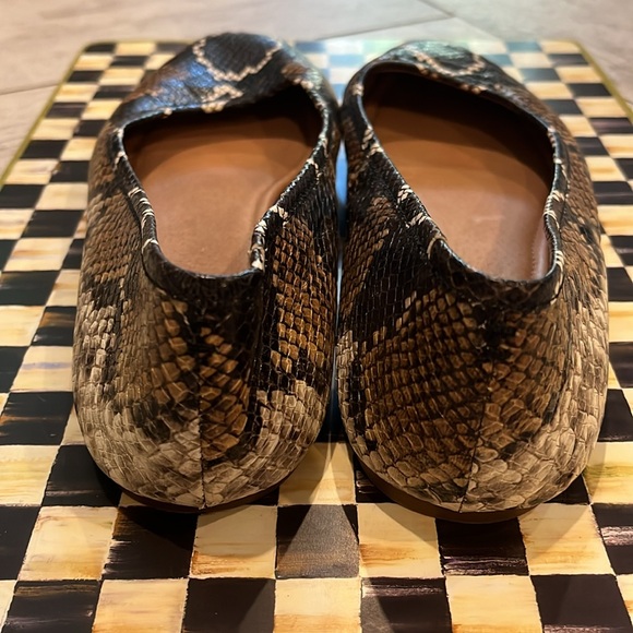 Madewell snakeskin ballet flats - Picture 2 of 6